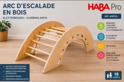 Haba Pro Arc d'escalade en bois