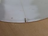 a close up of a table with a plate on it