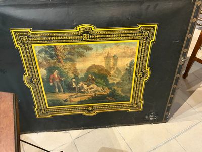 une image d'un tableau accroché au mur