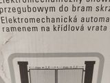 a sign on the side of a building stating that there is a gate