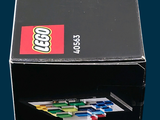 a box of legos sitting on top of a table