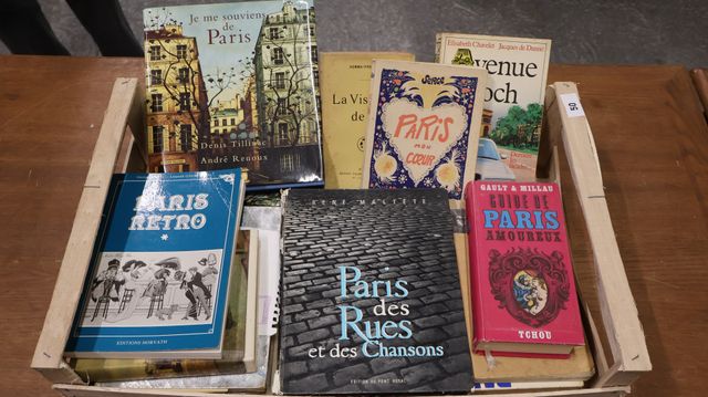 Livres sur Paris ; Paris mon cœur » Maurice Féaudière ; « la visi...