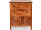 an image of a wooden chest of drawers against a white background