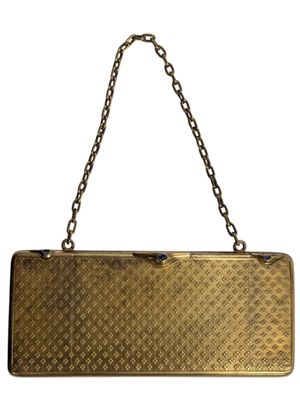 Aumoniére en argent vermeil , vers 1920, travail anglais (po…