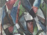 une image d'une peinture représentant un groupe de personnes à cheval
