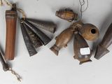 a lot of different items that are sitting on a table