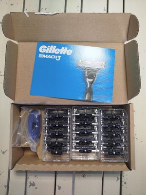 ensemble de lame de rasoir de marque GILLETTE MACH3 - Photo 1
