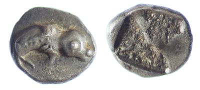 l'image d'une pièce de monnaie sur laquelle figure l'image d'un homme
