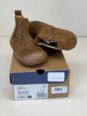 Paire DE Chaussures Enfant Bopy Jakarta Taille 22 Marron Leo…