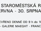a sign that says praa stromestka radnie 23 cervia 30 spinaa 1932