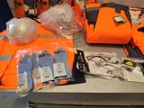 many items that are sitting on a table in the room
