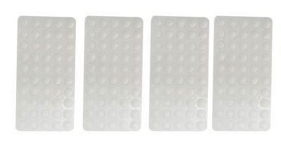 Lot de 3 autocollants transparents à apposer au dos de la porte du réfrigérateur