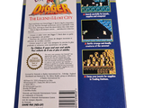 a back cover of a video game with a picture of a man