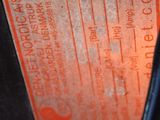 a close up of a sign on the side of a vehicle