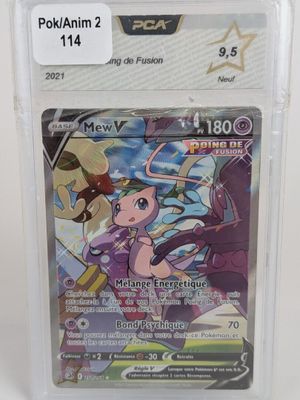 une image d'une carte Pokémon dans un étui en plastique