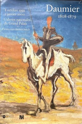 peinture représentant un homme à cheval sur la couverture d'un livre