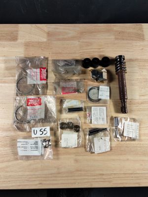 Lot de pièces motoculture (segments, silent blocks, vis sans…