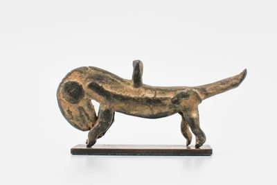 Bracelet surmonté d'un caméléon