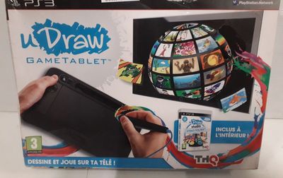 Tablette u draw avec jeu pour ps3 neuf sous blister