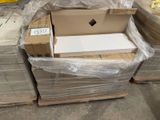 a box that is sitting on top of some pallets