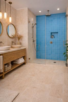 Lot comprenant environ 9,5 m² de carrelage mosaïque en céram…