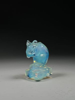 SABINO. Souris, mascotte de bouchon de radiateur