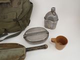 many items that are sitting on a white table