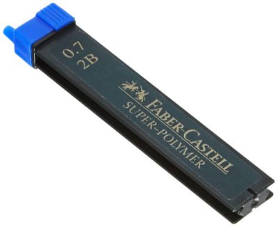 [Lot de 12] - FABER-CASTELL - Mines Super-Polymer - 0.7mm 2B…