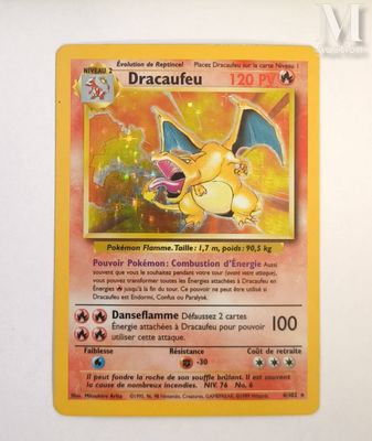 a picture of a pokemon card with a dragon on it