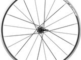 un gros plan d'une roue de vélo sur fond blanc