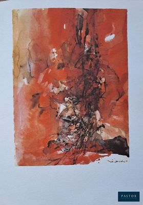 une image d'une photo d'une photo d'une peinture sur papier