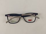 a pair of glasses sitting on top of a white surface