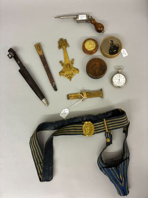 a lot of different items that are on the table