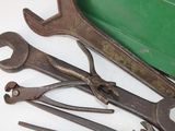 a lot of tools that are sitting on a table