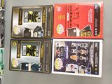 a lot of boxes that are sitting on the wall