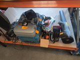 a picture of a workbench with tools on it