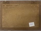 an old picture of a piece of paper with writing on it