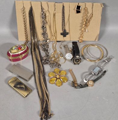 a lot of jewelry that is sitting on a table