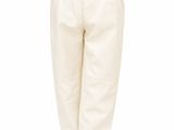 an image of a mannequin wearing a white top and pants