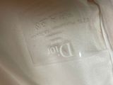 christian dior white shirt with logo on the back