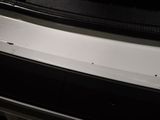a close up of the front bumper of a car