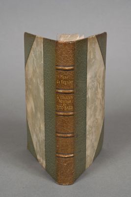 a book that is open to show a picture of a book