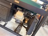 an image of a generator that is sitting in a garage