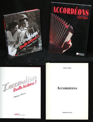 R. Wadier, Accordéons, Ed Pierron 1994, 1 vol in4 rel pl toi…