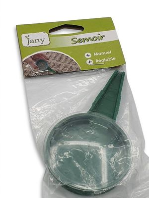 JANY - Ce semoir à main réglable de référence 000440 possède…