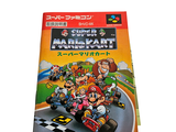 nintendo super mario kart game book on a white background