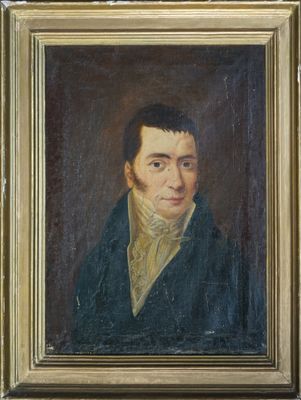 ECOLE française début XIXe. Portrait d'homme.