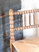 PAIRE DE FAUTEUILS coin de feu, en bois tourné et assise pai… (photo 3)