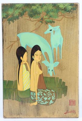 VIETNAM, atelier de Thanh Ley, XXe siècle