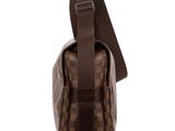 louis vuitton damier canvas and leather cross body bag